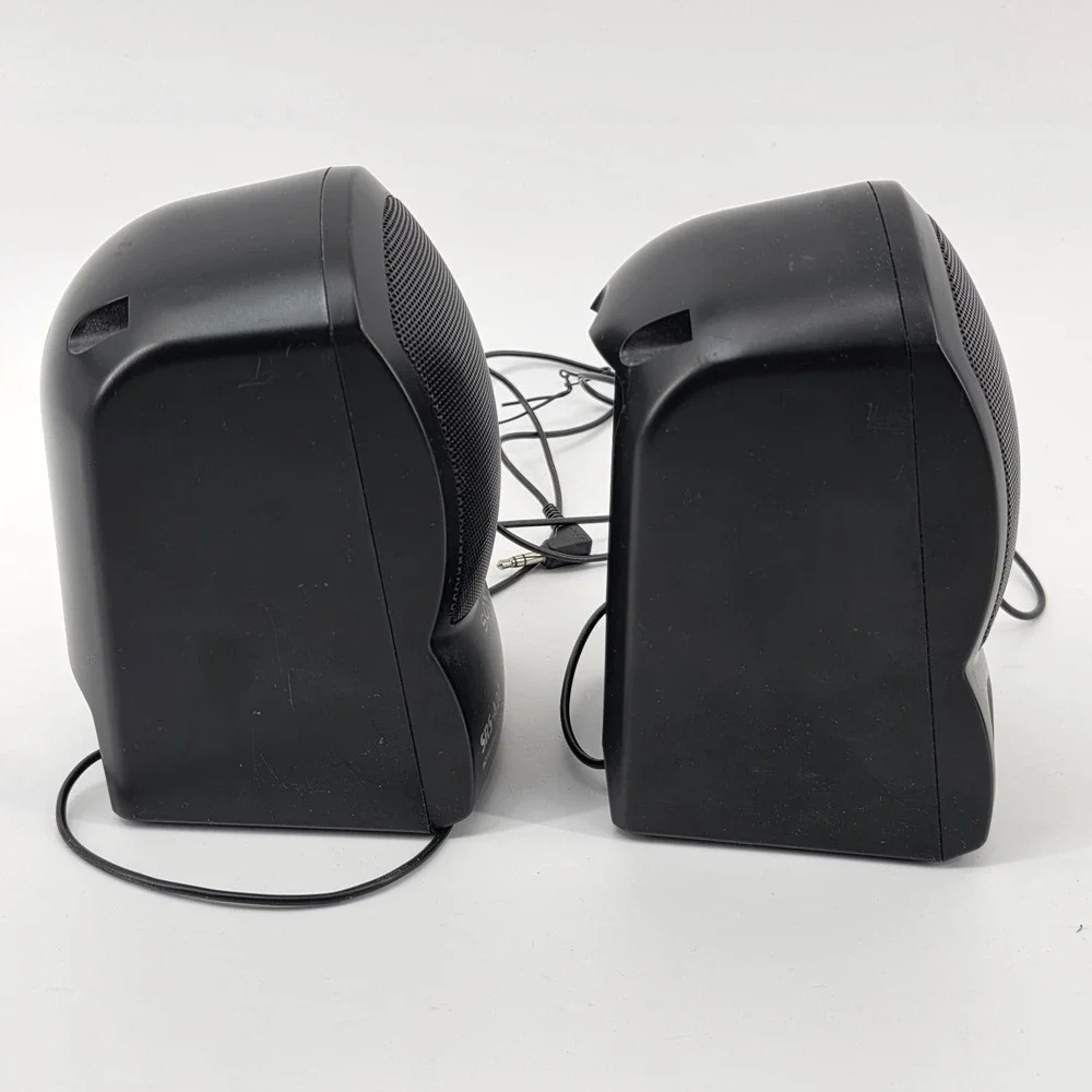 Sony SRS-A20 Active Portable Computer Stereo Speaker System Built-In Amp 1994